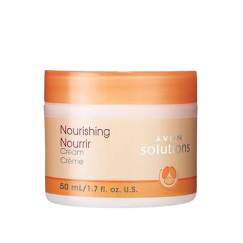 AVON Solutions Nourishing Moisturizing Cream 1.7 oz Hypoallergenic Daily Face Hydrator