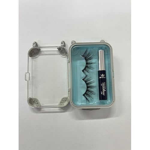 Magnetic Eyelash and Eyeliner Kit,Reusable Magnetic Applicator,Long Lasting, Easy Apply.Waterproof