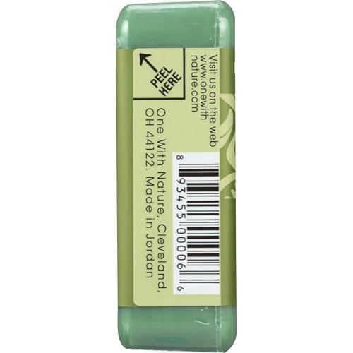 One With Nature Dead Sea Mineral Olive Oil Bar Soap - 7 Oz