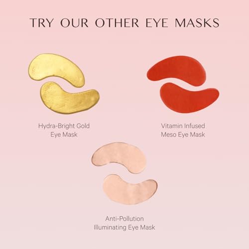 MZ SKIN Vitamin-Infused Meso Eye Mask | Hyaluronic Acid & Niacinamide Enhanced Hydrogel Treatment for Tired Eyes, Perfect For Anti-Aging, Wrinkles, Fine Lines & Dark Circles, Fragrance Free