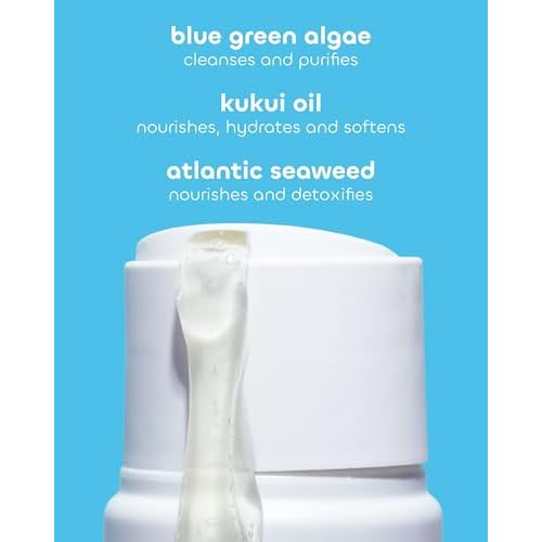 Seaweed Bath Co. Hydrate Body Wash - Unscented | Foaming Shower Gel Cleanser with Natural Ingredients | Fragrance Free and Gentle | Good For Sensitive Skin | 12 oz (Pack of 2)