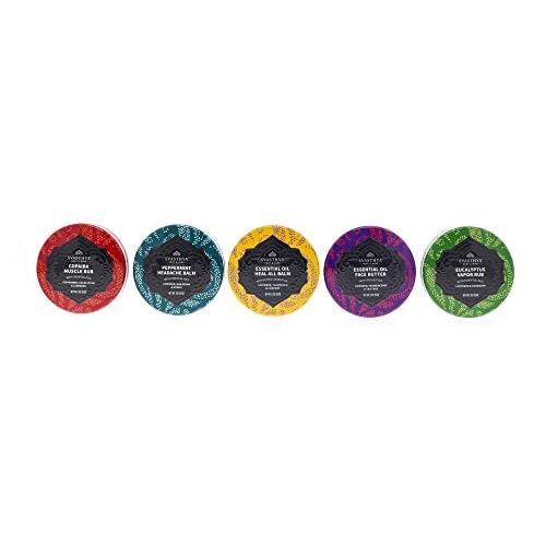 Svasthya Body & Mind Essential Oil Face Butter by Svasthya- Naturally Nurtures Skin & Restores Complexion, Has Shea Butter, Coconut, Argan & Grapeseed Oil, Made In The USA, 2 oz
