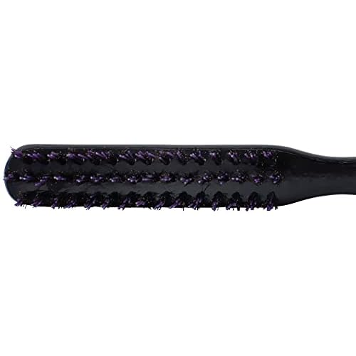 Spornette Little Wonder Boar Purple Bundle with Hair Brush Cleaner