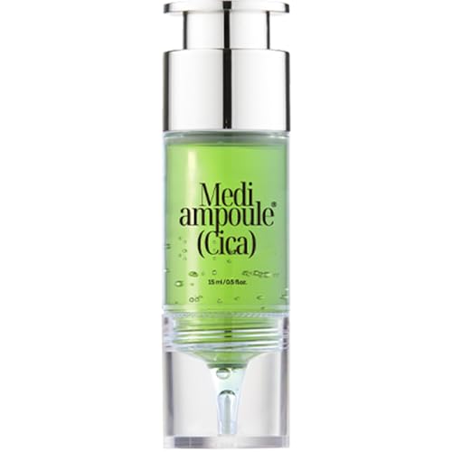 MILLIMILLI MediAmpoule ? Cica Serum | Calming Centella Asiatica Face Ampoule with TECA & Panthenol | Hydrating Korean Skin Care Serum for Face, 15ml