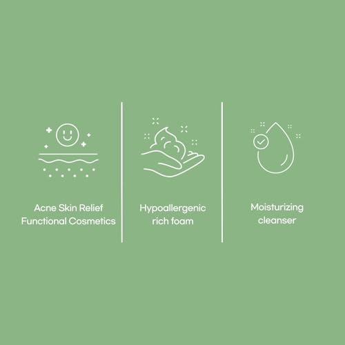 mixsoon Centella Cleansing Foam Face Wash with Cica, Low pH Cleansing and Soothing for Face, Hydrating Formula 150ml / 5.07 fl. oz. Korean Glass Skin Care