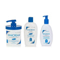 Vanicream Moisturizing Cream with Pump (16 Oz), Gentle Body Wash (12 Oz) & Gentle Facial Cleanser with Pump Dispenser, (8 Oz)