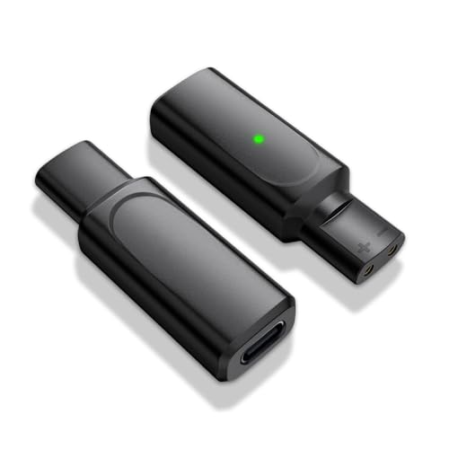 USB-C to Braun Shaver Charging Adapter, Compatible with Series 3, 5, 7, 9, XT, HC, Silk-epil, BG Series (1 Pack - Black)
