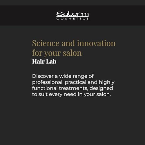 SALERM - Damaged Hair Repair Treatment - Silk Protein Touch - 70 ml - With Keratin - Protects Hair from Heat - Adds Shine and Softness - Lightweight Texture - Paraben-Free