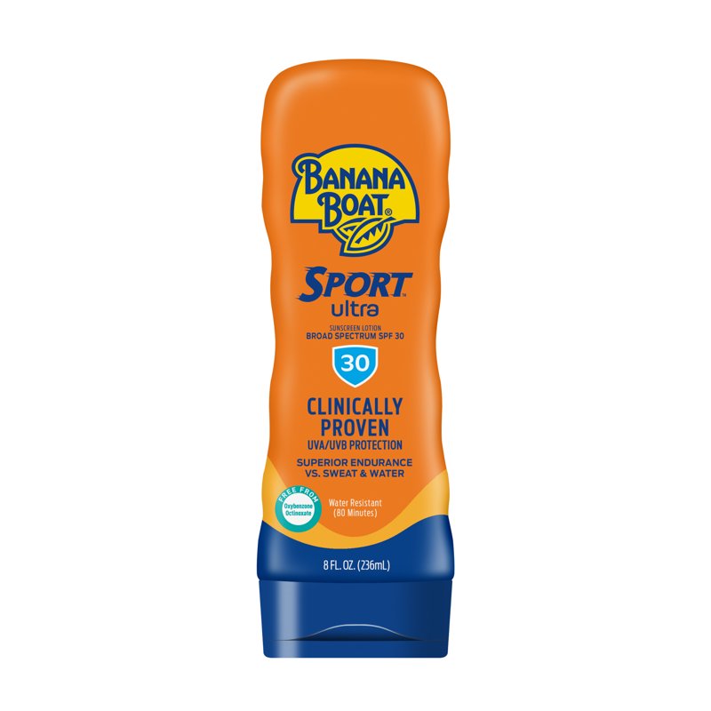 SPF 30 Sunscreen Lotion for Active Lifestyle - Water & Sweat Resistant 3 Pack
