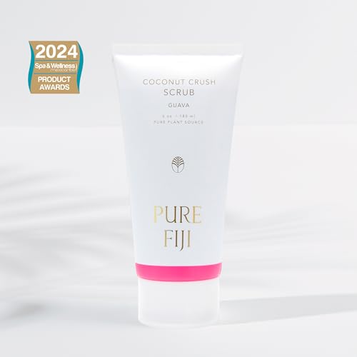 Pure Fiji Coconut Crush Scrub, Guava (6oz/180ml)