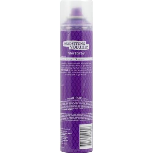 Aussie, Headstrong Volume Aerosol Hair Spray, 10 Ounce