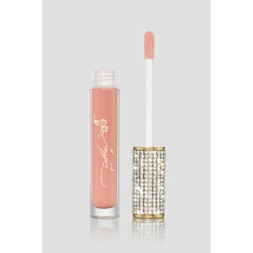 Dolly Beauty Hi-Gloss Lips - Non-Sticky Lip Gloss - Moisturizing for Everyday Use - Pocket Friendly, Blendable & Layerable - Vegan & Vitamin E-Enriched - Rose Petal