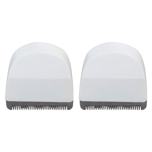 2025 New 2 Pack White Clipper Blade, Snap-On Replacement Blade for Wahl Peanut Clipper 8685, 8655, 8663, 8685-1701