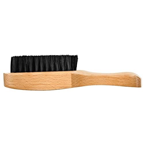 Suavecito Barber Brush Wood Handle Hair Cutting Cleaning Fade Barbershop