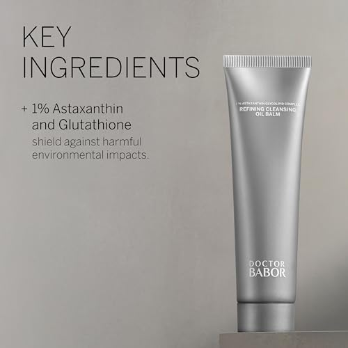 BABOR Doctor Refining Cleansing Oil Balm ? Deep Pore Cleansing Face Balm that Transforms to Oil, Makeup Remover & Gentle Exfoliating Cleanser