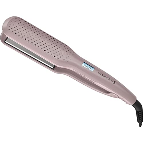 Remington Wet2Straight Hair Straightener / Flat Iron, 450¡ÆF Salon High Heat, 1 3/4" Inch plates, Mauve