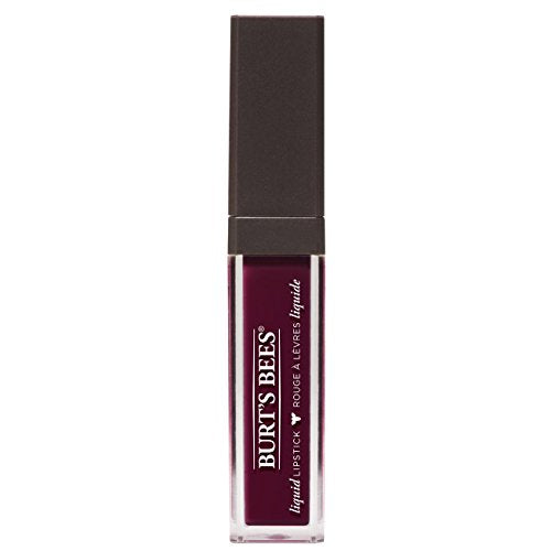 Burt's Bees 100% Natural Glossy Liquid Lipstick, Wine Waters, 1 Tube