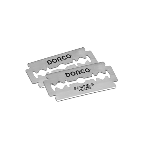 Dorco ST301 Platinum Extra Double Edge Razor Blades 1000 Count