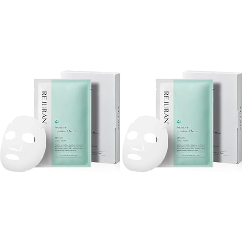 REJURAN¢ç Moisture Treatment Mask, c-PDRN¢ç - Hydrating Facial Sheet Mask, Repairs Skin Barrier and Retains Moisture with PDRx, Korean Skin Care 10-Pack
