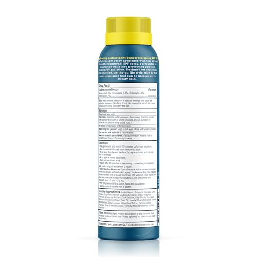 Oars + Alps SPF 30 Face & Body Broad Spectrum Sunscreen Spray | Fast-Absorbing, Lightweight, Non-Greasy, Hawaii Reef Act 104 Compliant, Water-Resistant, Octinoxate + Oxybenzone Free, 6 Oz, 2 Pack