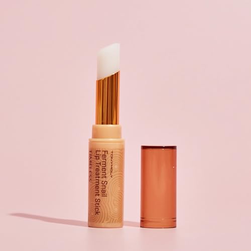 TONYMOLY Timeless Ferment Snail Lip Balm ? Korean Moisturizing Lip Balm for Dry, Chapped Lips, Nourishing Snail Mucin Formula Helps Protect & Smooth Lips, 3.5 g
