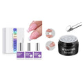 BTArtboxnails XCOATTIPS Builder Gel Top Coat and Gap-Filled Solid Nail Glue Set