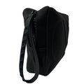 Valentino Black Large Zip Makeup Cosmetic Clutch Wristlet Pouch Approx 8.5L x 5H x 2W (2235)