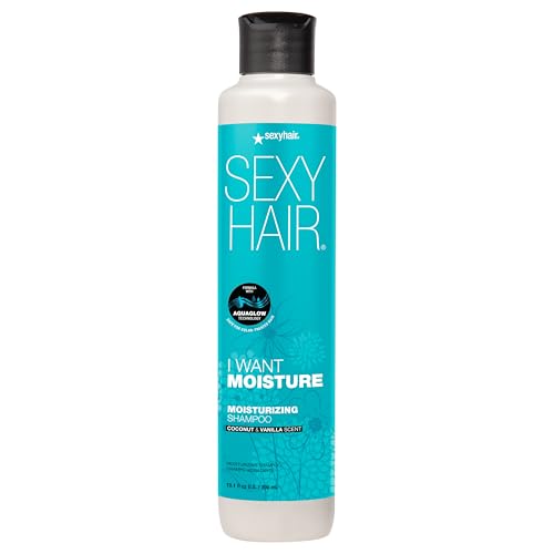 SexyHair I WANT MOISTURE Shampoo/Conditioner | Tames Frizz | Increases Shine by 60% | All Hair Types*