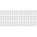 24Pcs 30ml (1oz) Empty Translucent Plastic Cosmetic Lotion Tubes Bottles Shampoo Facial Cleaning Bottles Makeup Sample Soft Container Tube Bottle Vial Jar Pot Case with Flip Lid (Pack of 2)