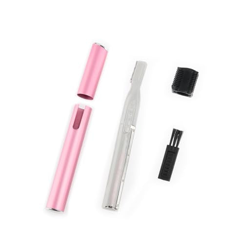 Women's Electric Trimmer, Pink, Facial Hair Removal Device, Hair Trimmer, Eyebrow Shaver