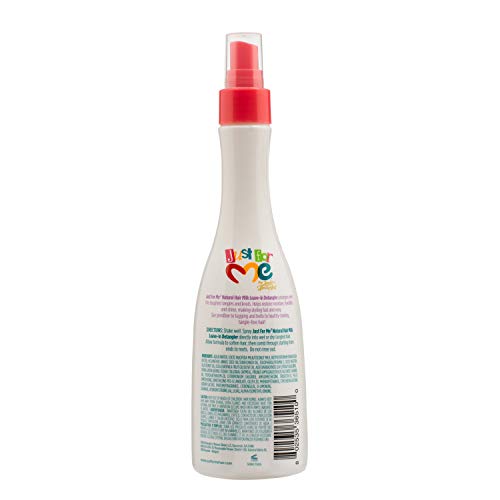 Just For Me Natural Hair Milk Hydrate & Protect Leave-In Conditioner, Maintains Moisture Balance, With Coconut Milk, Shea Butter, Vitamin E & Sunflower Oil, 10 Ounce (3 Pack)