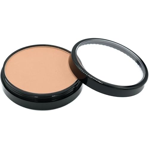 Matte Bronzer Pressed Powder, Light Bronze, 8.5g, Talc-Free, Vegan
