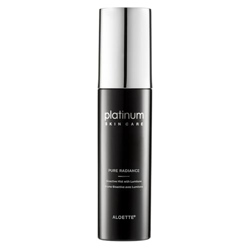 Aloette Facial Toner Spray, Pure Radiance Mist - Alcohol-Free Daily Toner for Face Balances, Tone & Firm - Hypoallergenic for All Skin Types