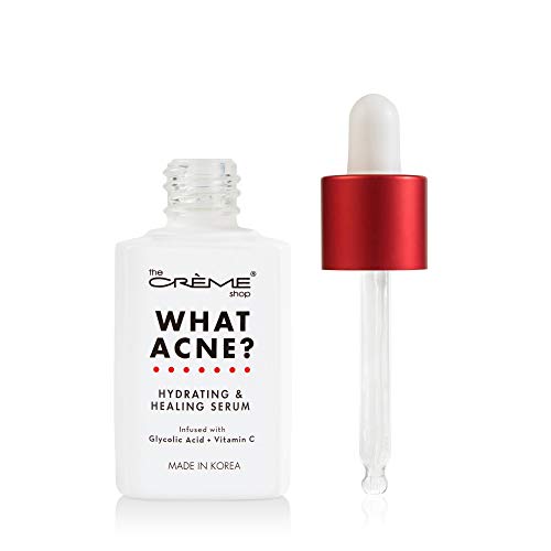 The Cr?me Shop Korean Skin Care | What Acne? - Hydrating & Healing Vitamin C Serum for Acne Treatment, Dull Skin, irritation, Restoring, Calming, Pore Tightening