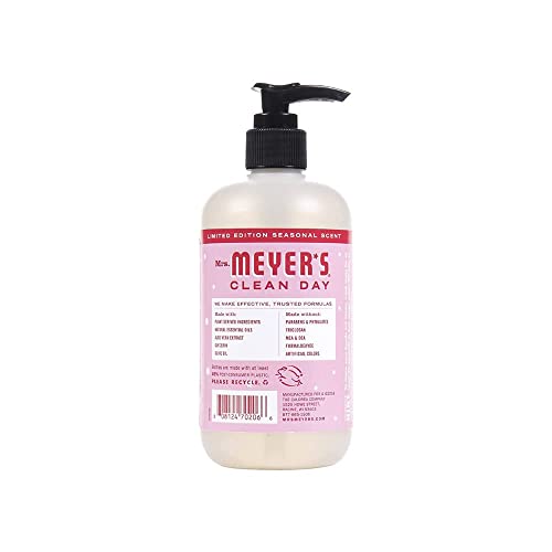 Mrs. MEYER'S CLEAN DAY Hand Soap 12.5 Fl Oz 4 Count (Variety Pack), Gingerbread + Iowa Pine + Peppermint + Snow Drop