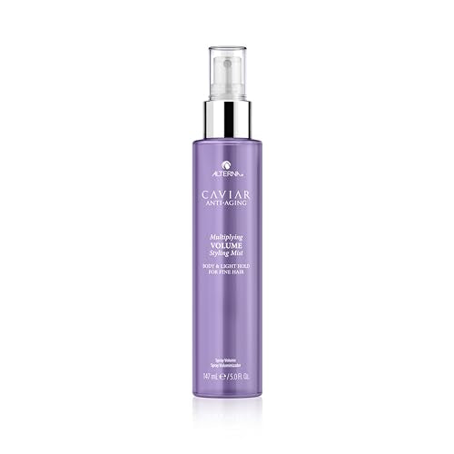 Alterna Caviar Anti-Aging Multiplying Volume Styling Mist, 5 Ounce, For Fine, Thin Hair, Light Hold, Sulfate Free