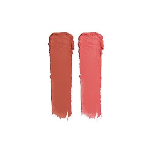 Cashmere Slip¢ç Longwear Lipstick Duo, 0.11 oz. (each) | Creamy, Richly Pigmented Lipstick That Delivers Bold Color for Up To 8 Hours | Tender/Kissed