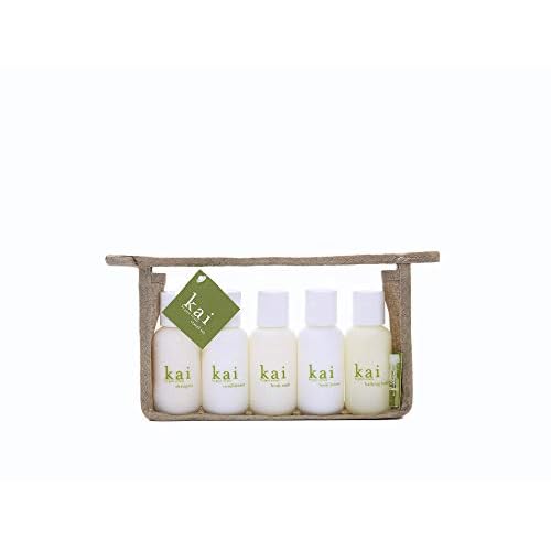 kai Bath And Shower Travel Set, TSA approved, vegan, cruelty free, made in the usa