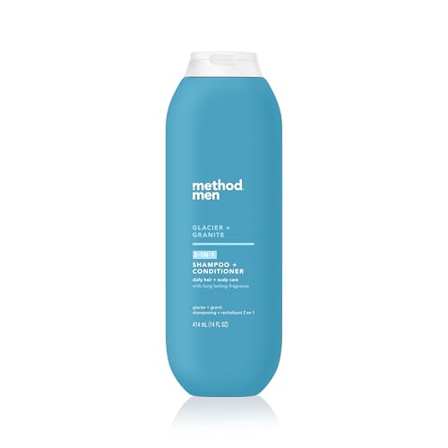 Method Men 2-in-1 Shampoo + Conditioner, Glacier + Granite, 14 oz