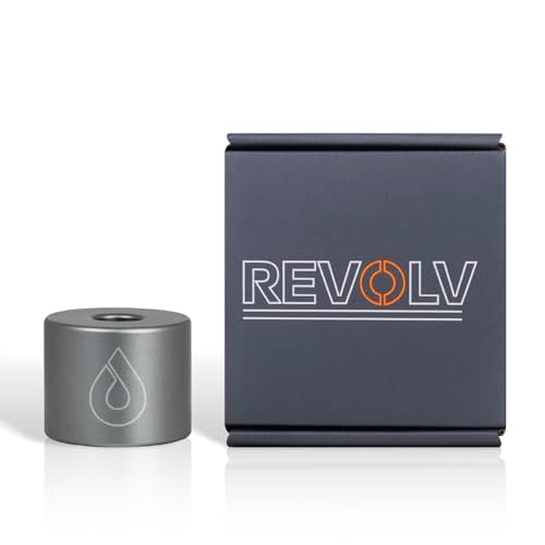 Revolv Razor - Razor Stand - Durable Razor Holder with Rubberized Non-Slip Base - Keeps Blades Clean, Dry & Upright -Opening measures 3/4 of an inch. Compatible with Most Cartridge Razors