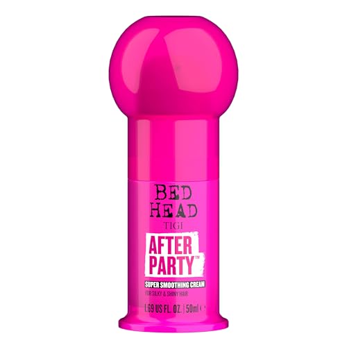 TIGI Bed Head After Party Super Smoothing Cream ? Anti Frizz Hair Styling Product, Humidity Protection for Frizzy, Dull, or Coarse Hair