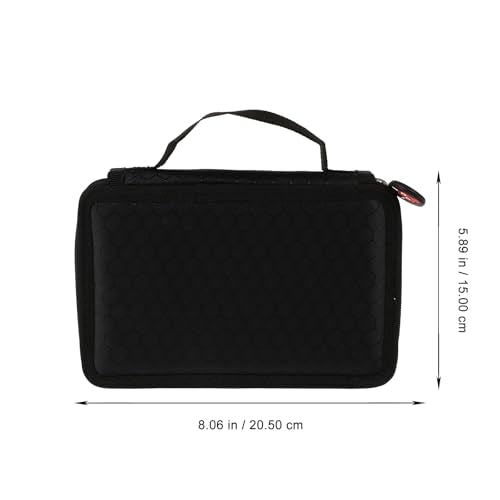 Nail Tool Organizer Bag Small Art Makeup Brush Case Travel Nail Polish Organizer Holds 35 Brush, Travel Cosmetic Storage Bag Fabric Japanese Style Tool Holder