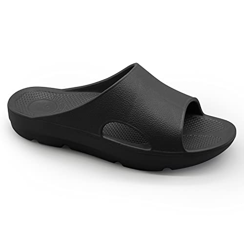 Pure Stride Therapeutic Slides, Orthotic Sandals for Plantar Fasciitis, Metatarsal and Heel Spurs, for Pain Relief and Arch Support of Feet