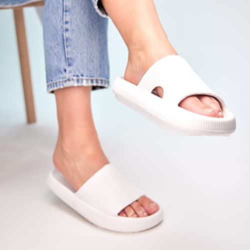 Pillow Slides for Women and Men | The Official Ergonomic Slippers | Plantar Fasciitis | Foot Pain Relief | Comfy and Versatile | Lightweight