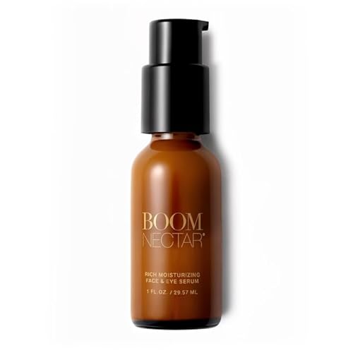 Boom Nectar ¢ç Deep Moisturizing Eye & Face Serum for Sensitive Skin, Facial Serums for Aging Skin to Hydrate and Renew Complexion, Vitamin C Serum from BOOM Beauty by Cindy Joseph - 1 Oz