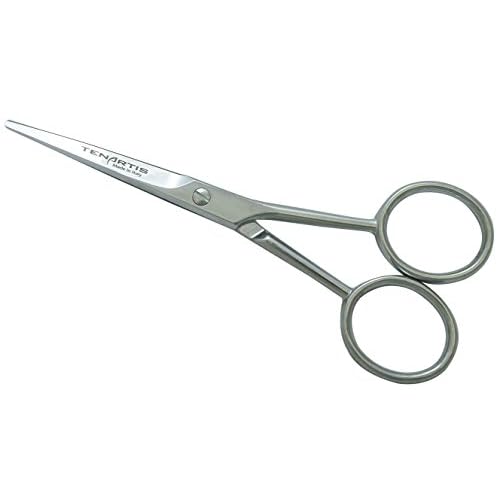 4.5" Beard & Moustache Scissors - Tenartis Made in Italy