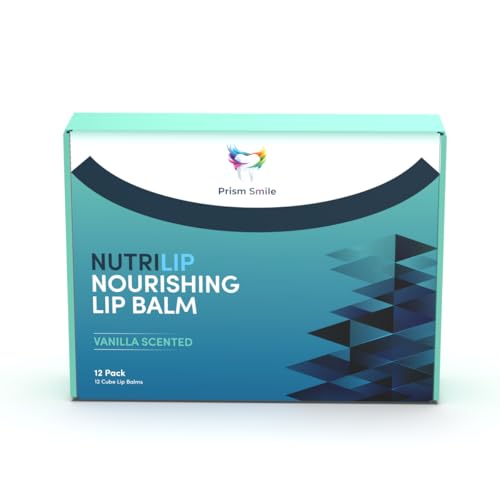 NutriLip Nourishing Lip Balm, Vanilla Scented, 12 Pack