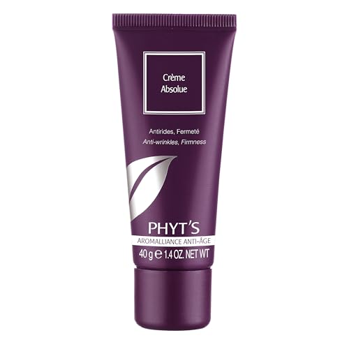 Phyts Absolute Cream - Anti-Ageing Face Moisturizer with Lemon and Lavandin Essential Oils - Face Cream Reduces Wrinkles and Firms Skin - 1.4 oz