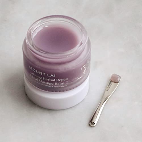 Mount Lai Calming Herbal Repair Serum Concentrate Balm, Calming Herbal Repair Balm for Gua Sha, Support Cellular Repair, Soothes & Rejuvenates Skin, 1 oz, Ideal for Daily Skin Care & Relaxation