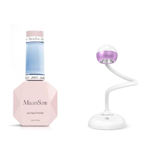 MelodySusie 2 in 1 Gel X Lamp with Jeweliver Gel Nail Polish